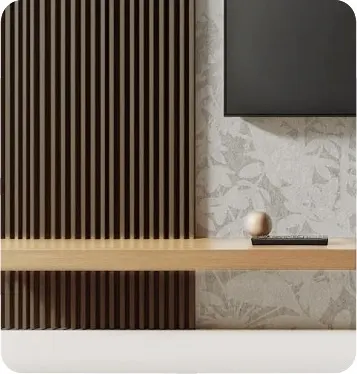 TV Feature Wall Honpo
